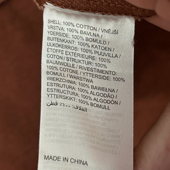 Milk It Territory Denim Jacket Lace-Up Women's Size 10 Dark Brown Festival NEW - Picture 8 of 8